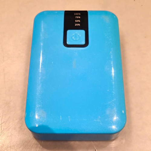 12000mah blue power bank dual - 12000mah,