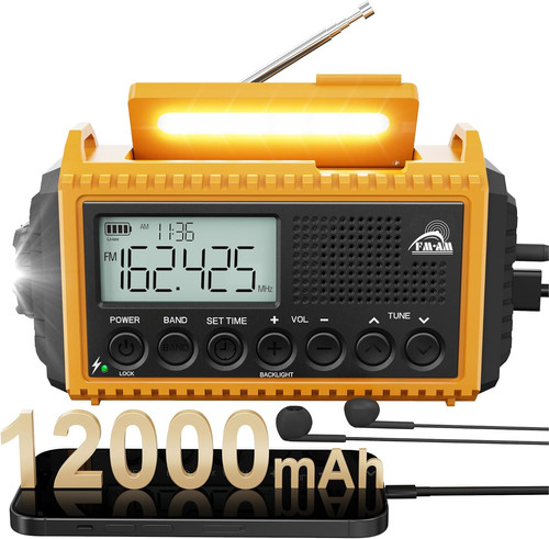 Wind emergency hand crank - up,