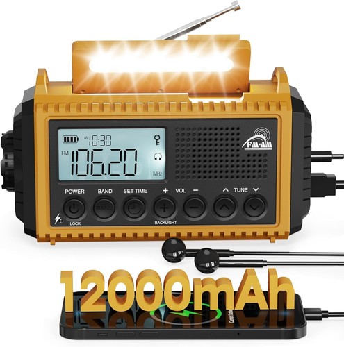 Waterproof sw solar - am/fm/sw,
