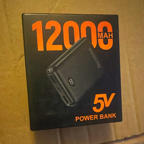 Hecusma 12000mah power bank - power,