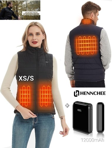 Hennchee heated vest s - hennchee, xs/s
